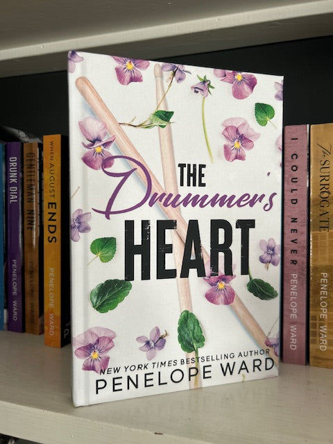 Signed The Drummer's Heart Flowers Hardcover