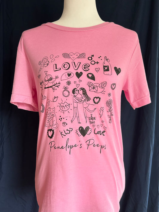Penelope's Peeps Love T-Shirt (Unisex)
